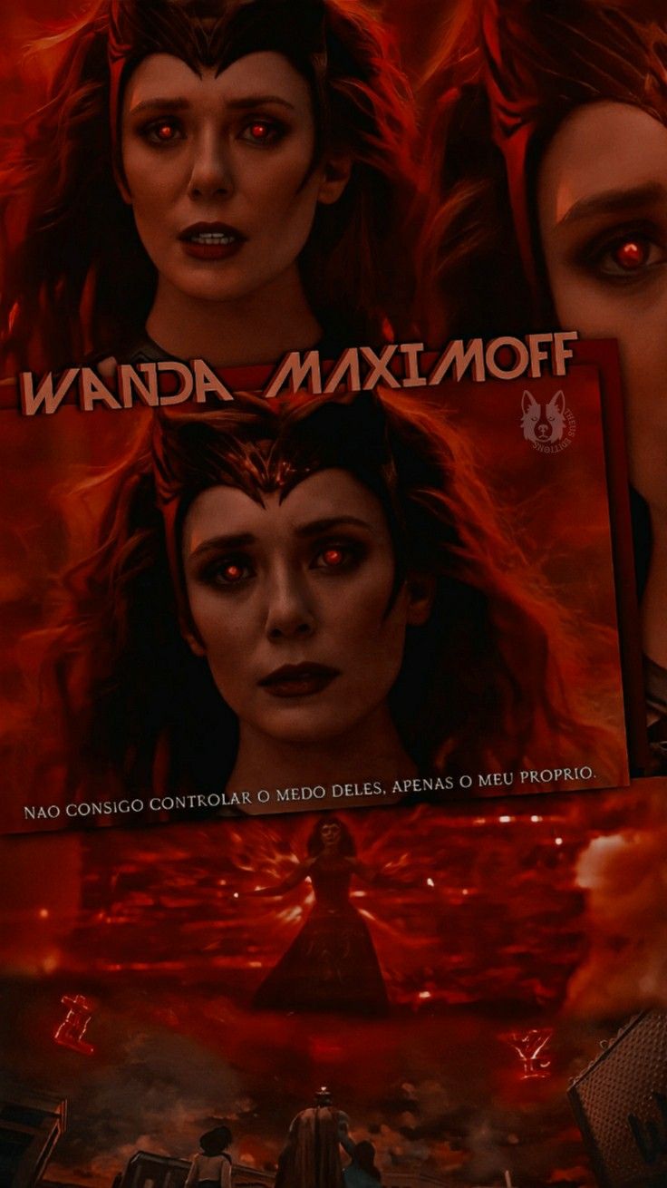 Wallpaper Wanda Maximoff Scarlet Witch. Scarlet Witch, Cute Wallpaper Background, Marvel