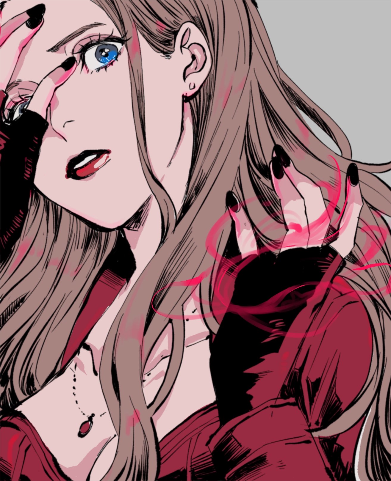 Wanda Maximoff Witch Anime Image Board