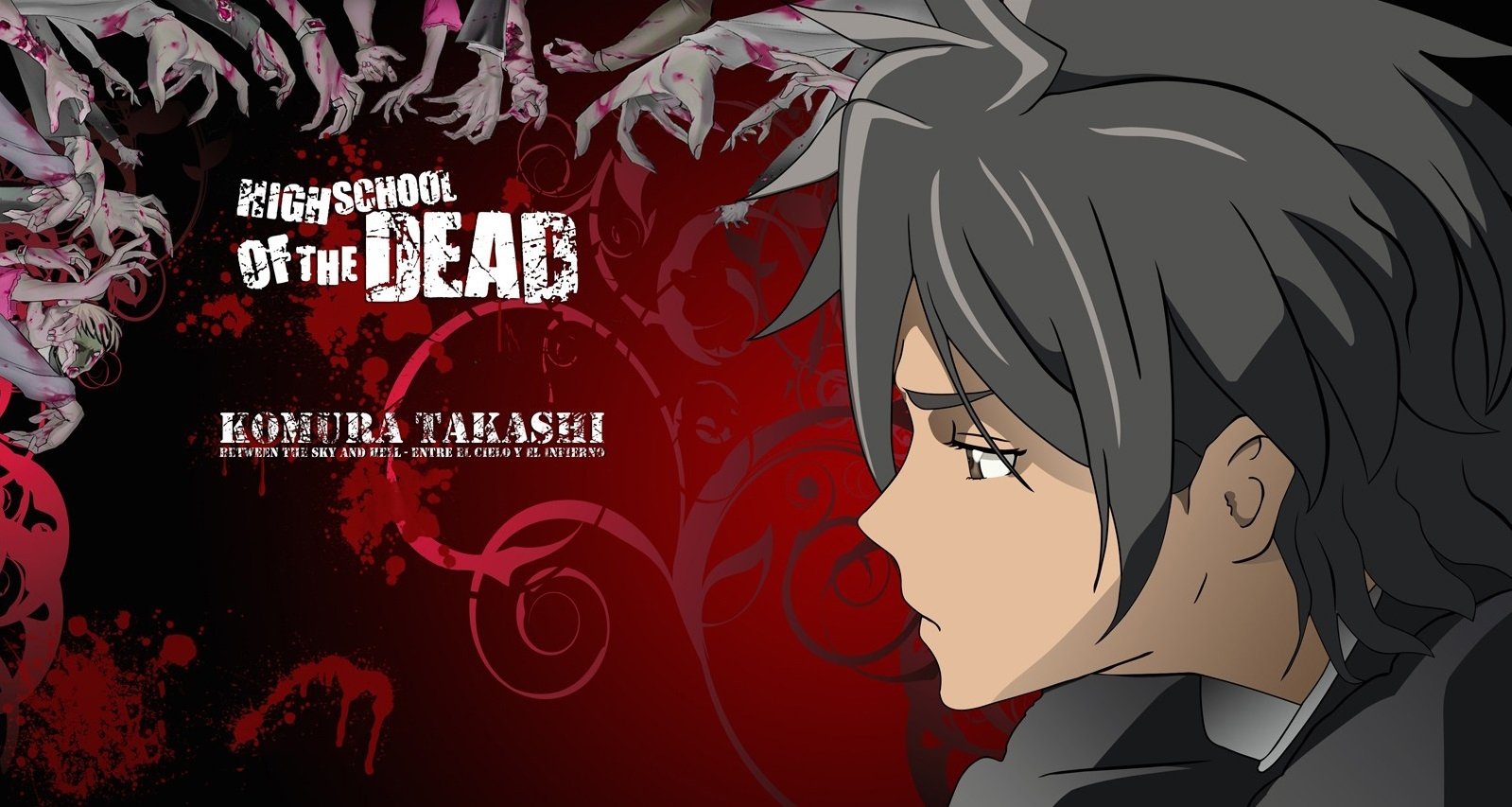 Highschool of the Dead - Takashi and Rei Wallpaper by eaZyHD on