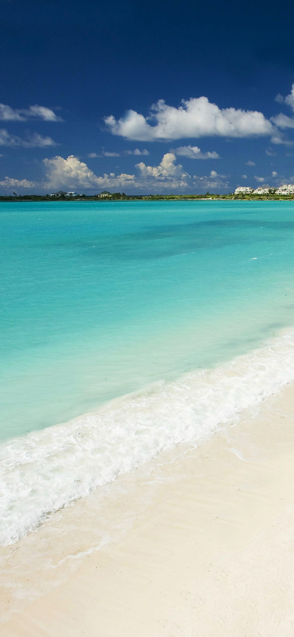 iPhoneXpapers calm beach shiny ocean view