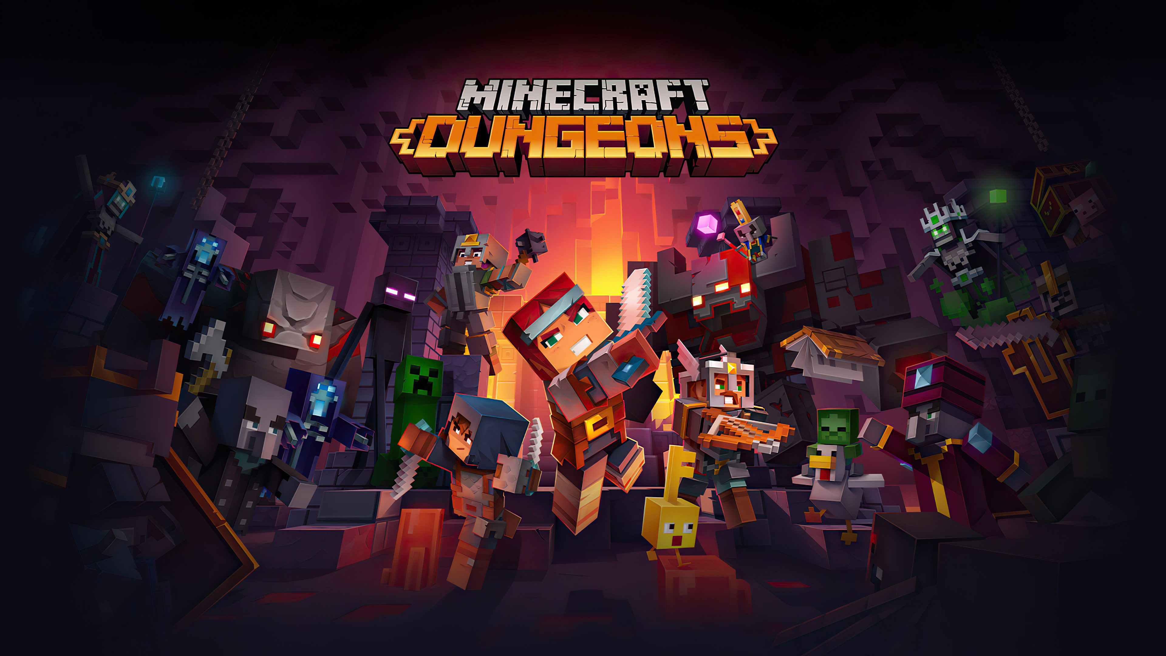 Minecraft: Dungeons HD Wallpaper and Background
