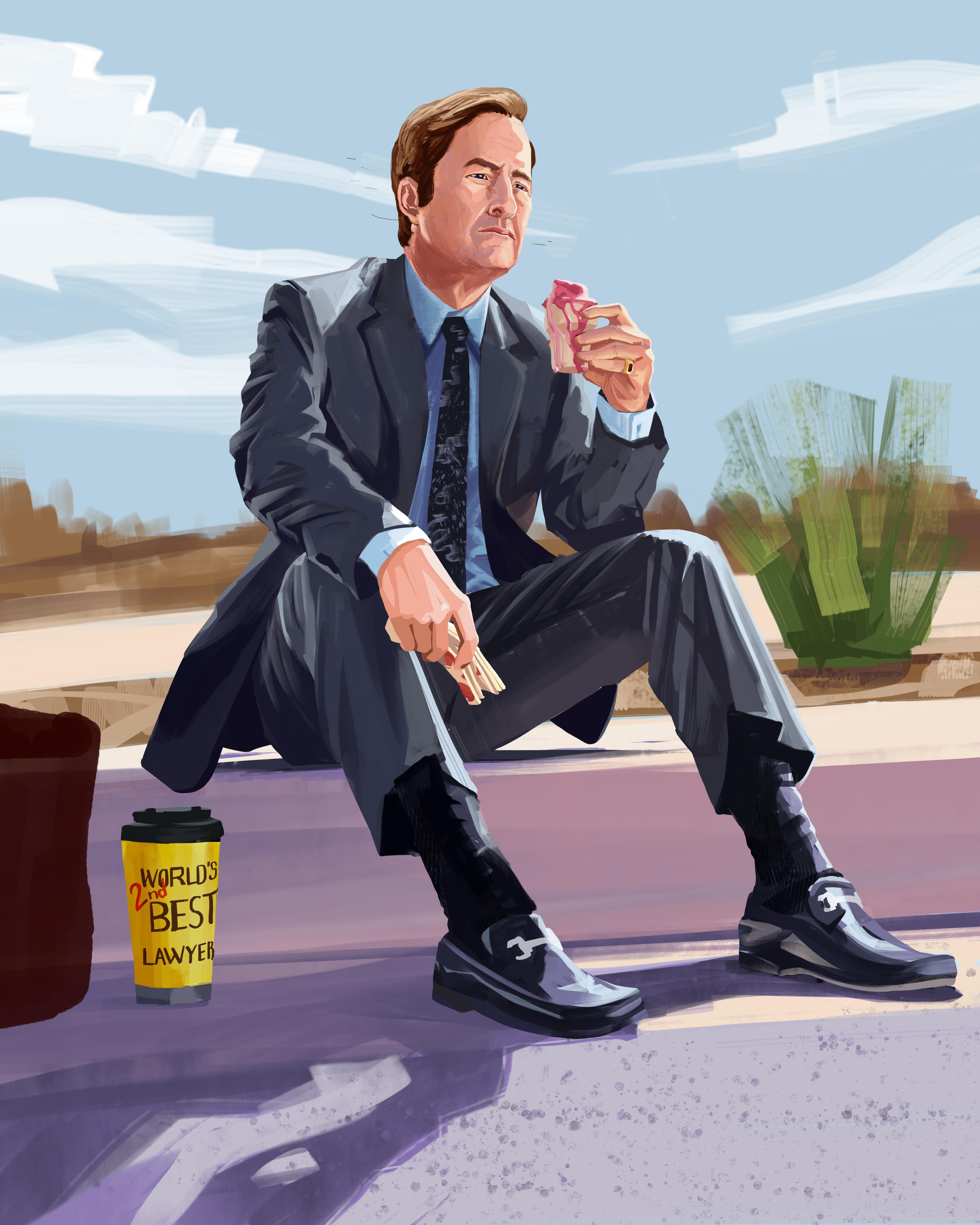 James McGill a.k.a Saul Goodman, Suresh (Me), Digital, 2020. Better call saul breaking bad, Breaking bad, Better call saul