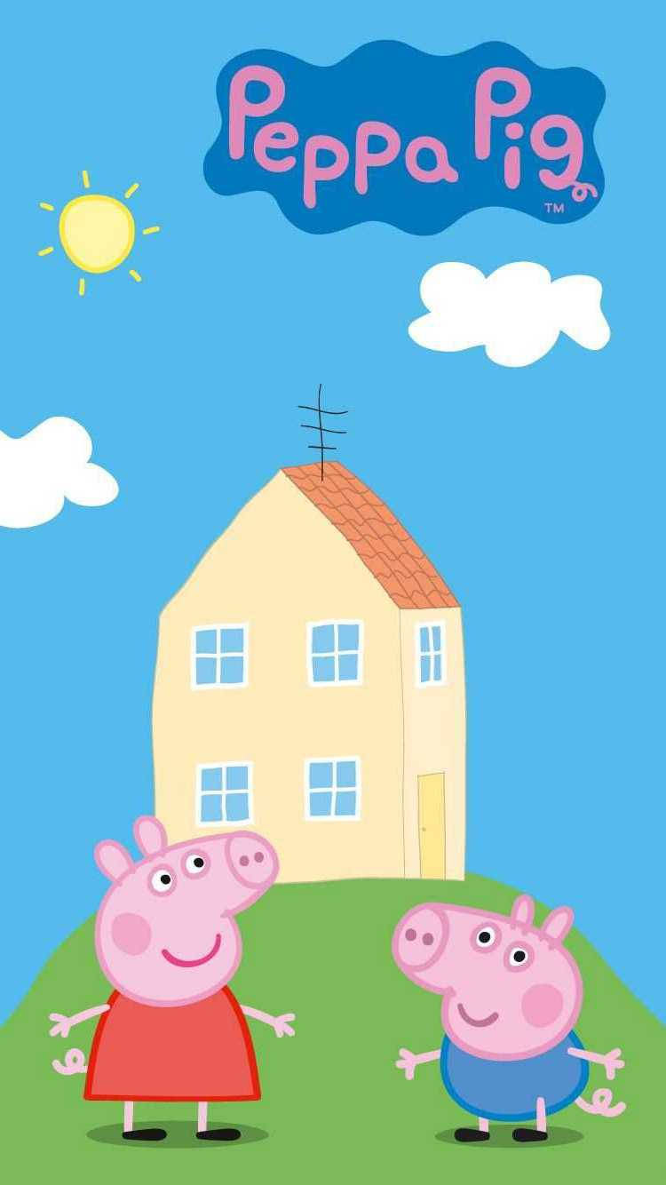 Cozy Peppa Pig House! Wallpaper