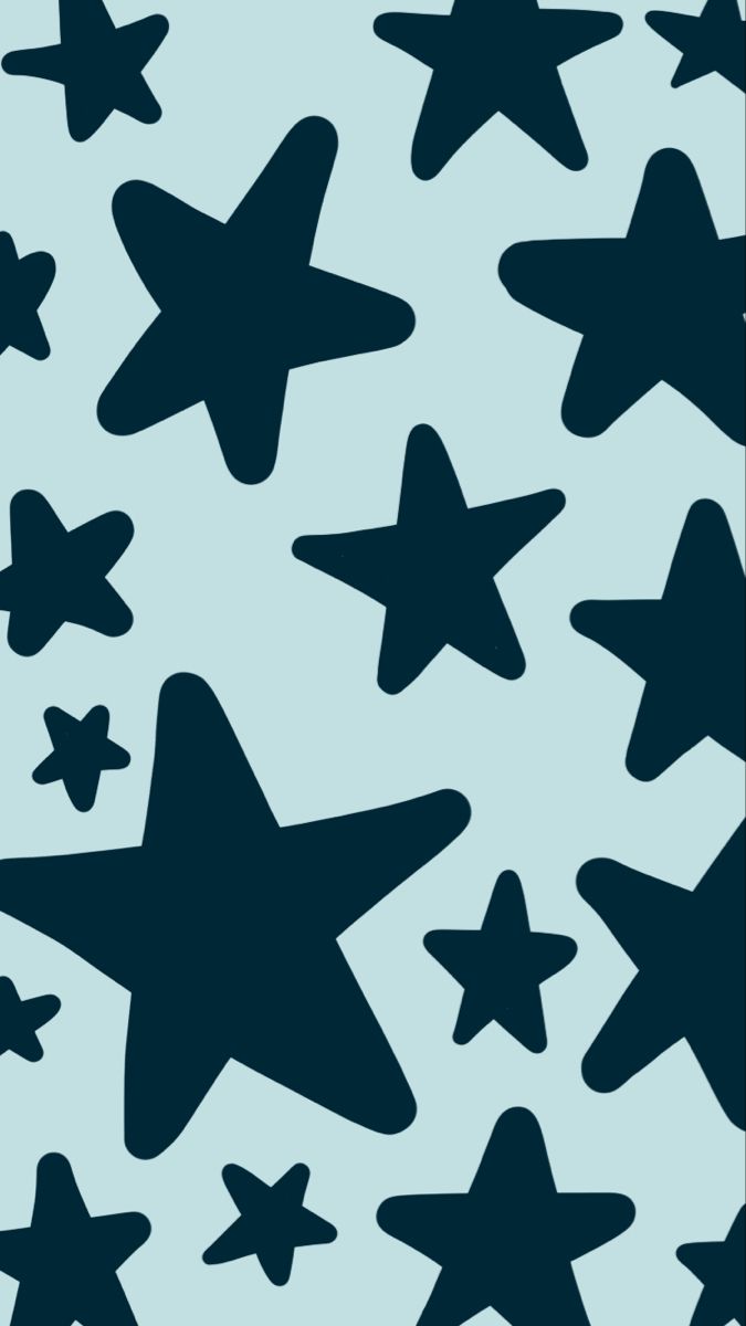 Blue stars. Simplistic wallpaper, Future wallpaper, Preppy wallpaper
