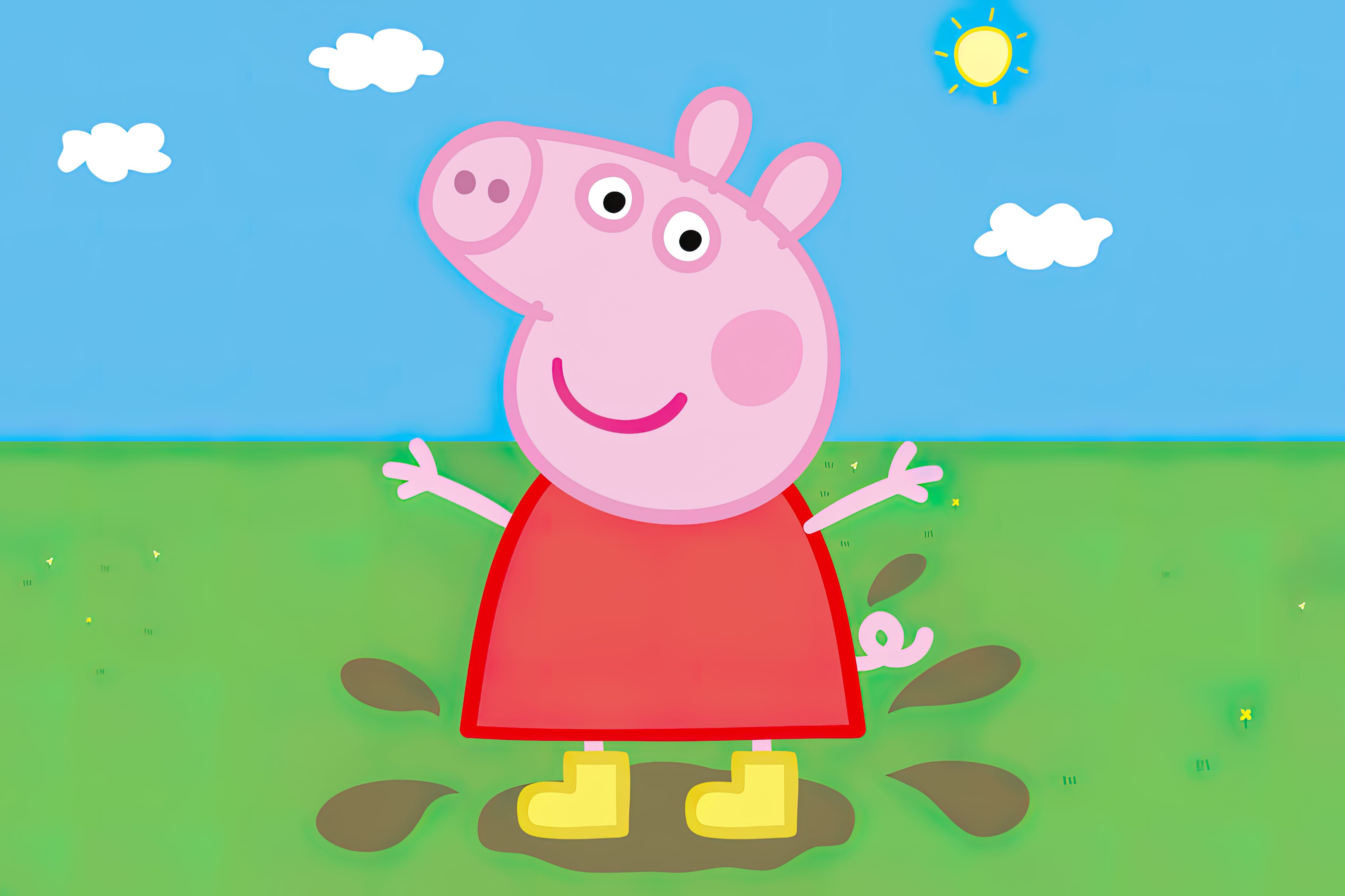 peppa pig casa - Google Search  Peppa pig wallpaper, Peppa pig