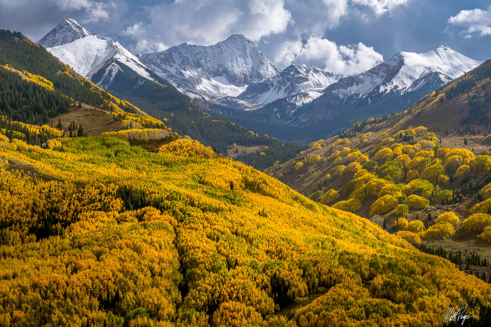 Colorado Fall Grand Landscape Photo. Matt Payne Photo