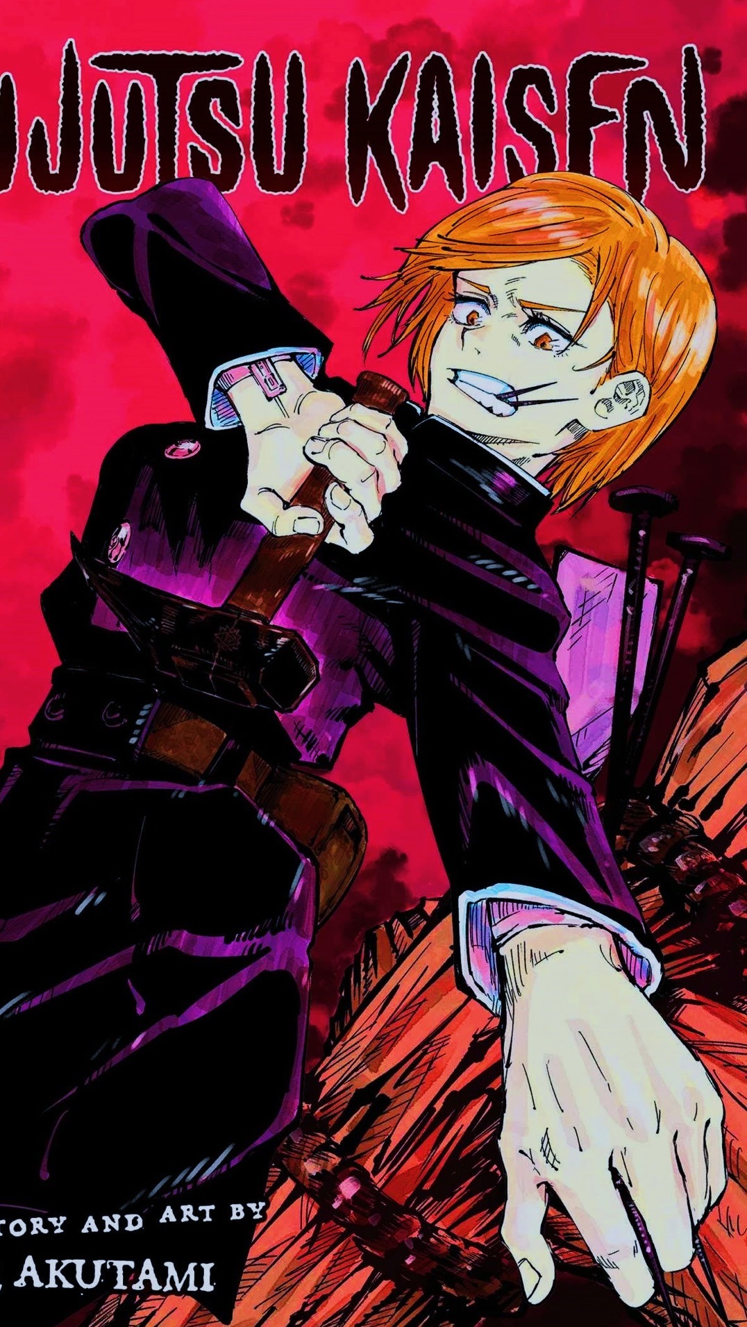 JUJUTSU KAISEN VOLUME COVER WALLPAPERS