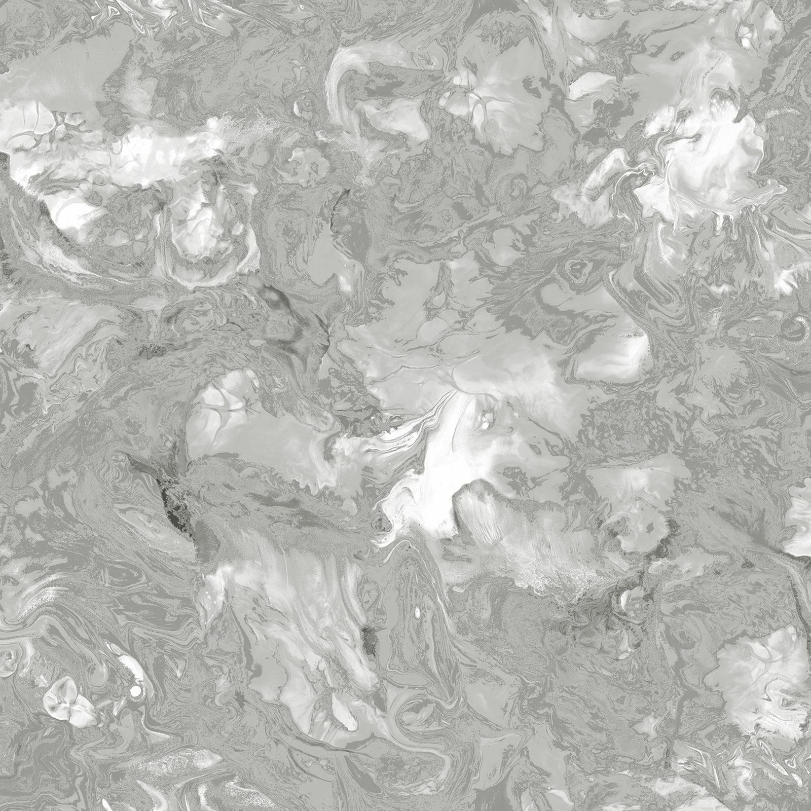 Liquid Marble Glittery Metallic Wallpaper By Debona Silver 6355 5060119353799