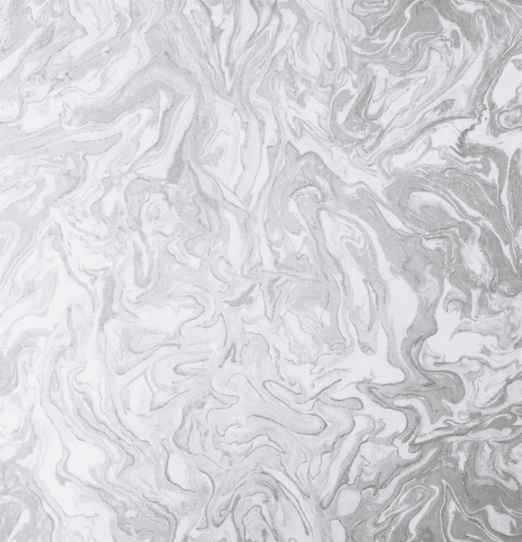 Liquid Marble Grey Wallpaper