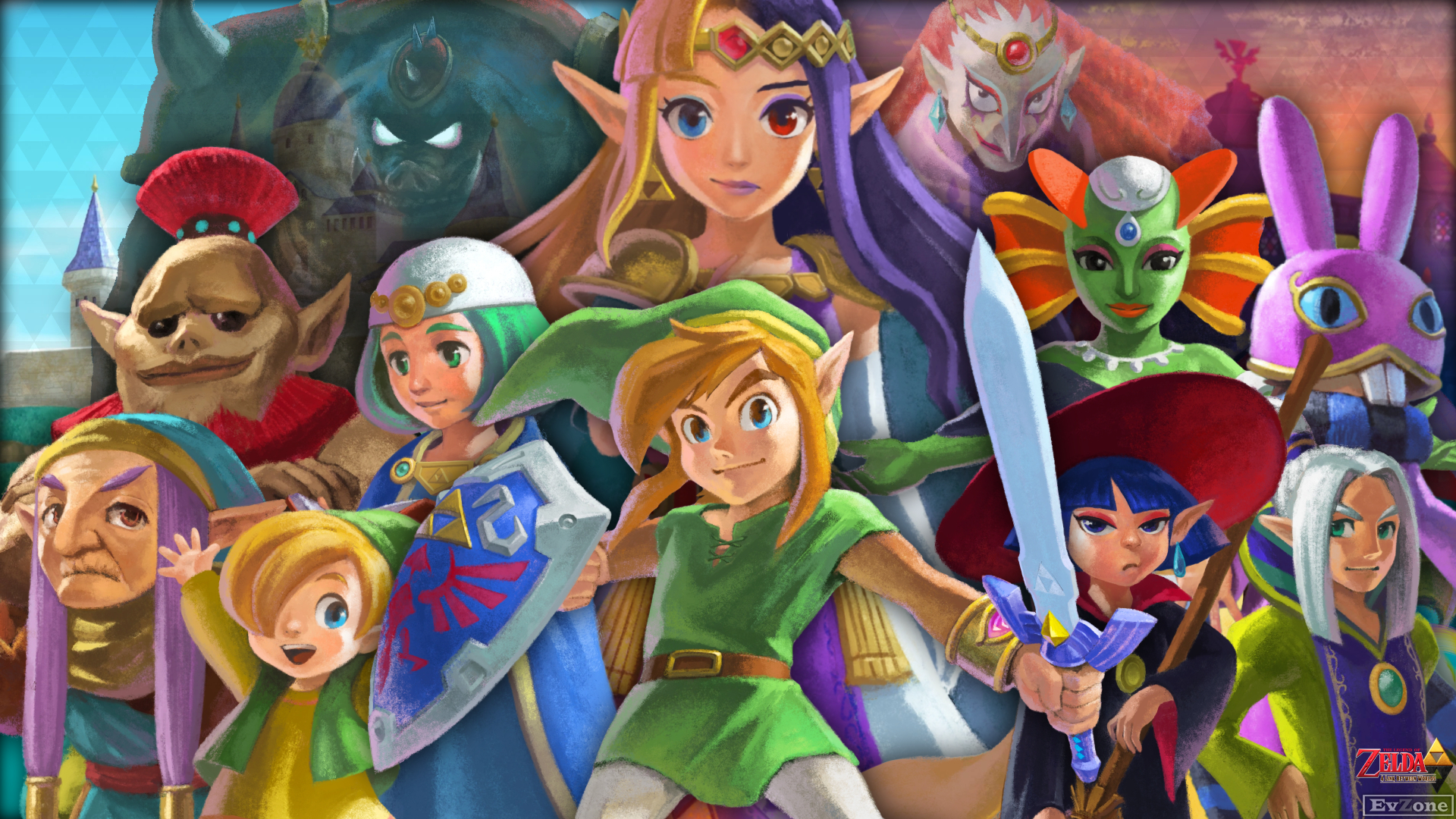 The Legend Of Zelda: A Link Between Worlds Wallpapers - Wallpaper Cave
