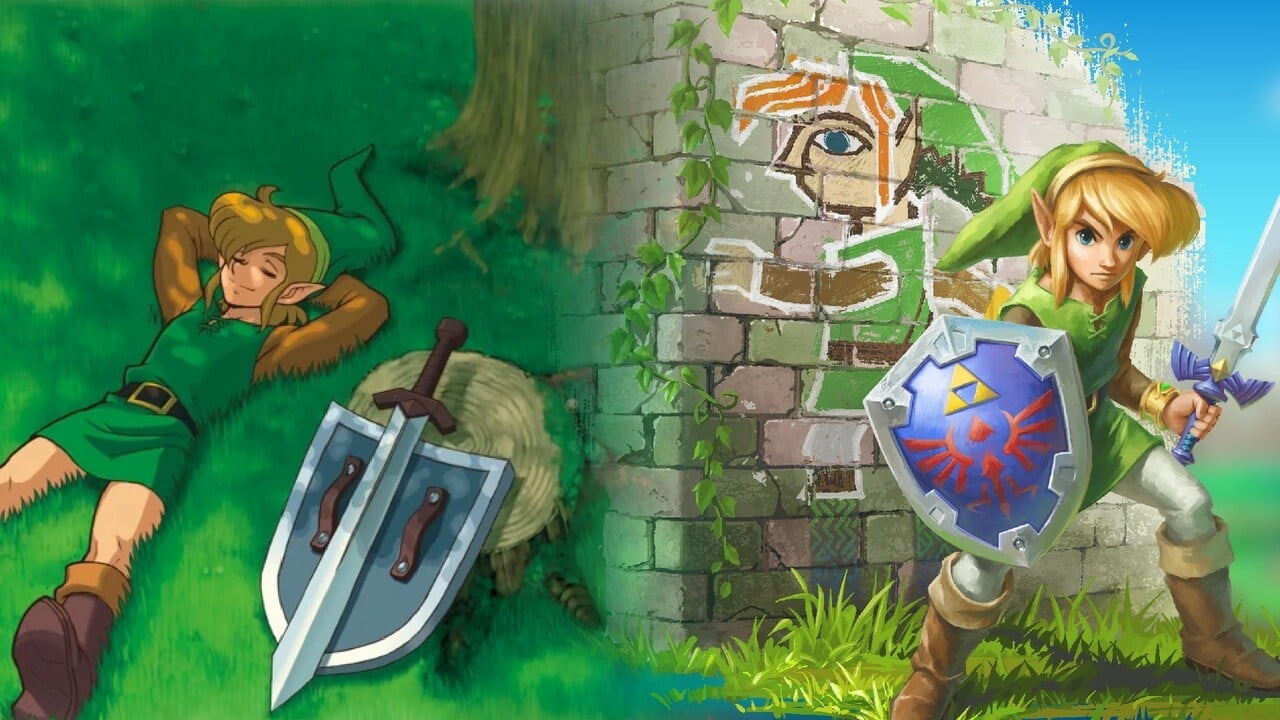 ArtStation - LEGO FanArt - The legend of Zelda: A Link between worlds