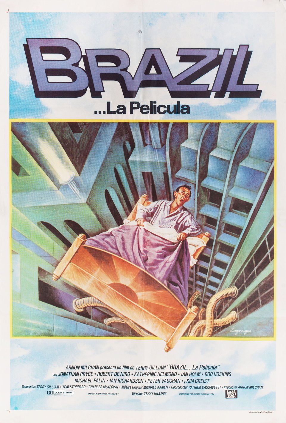 Brazil 1986 Argentine Poster Movie Poster Gallery