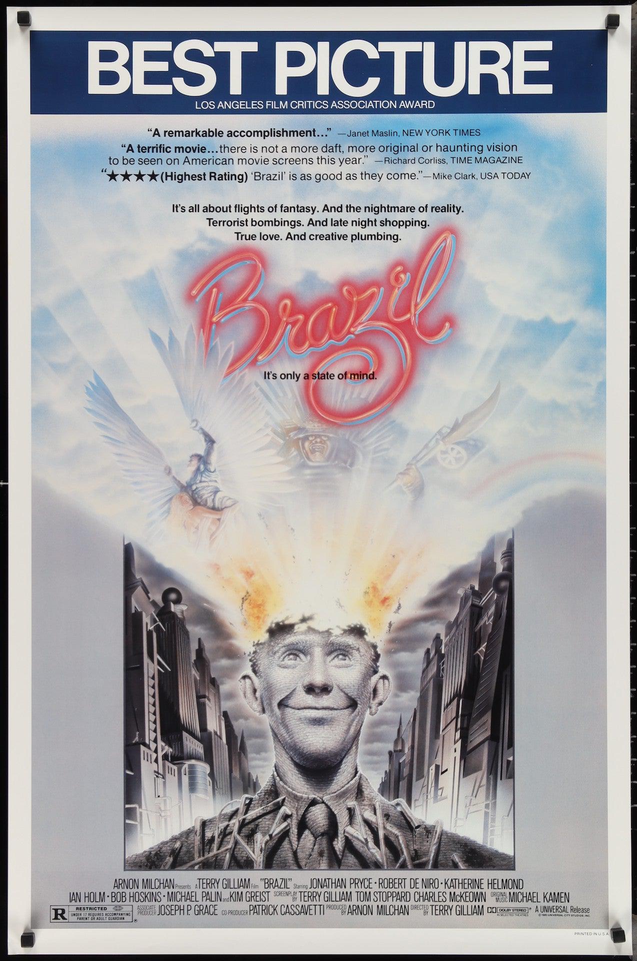 Brazil Movie Poster 1985