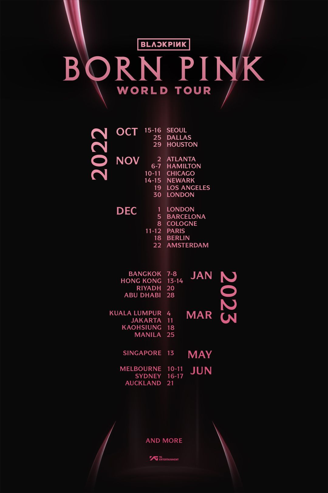 Blackpink to embark on world tour with 'Born Pink' in Seoul in Oct
