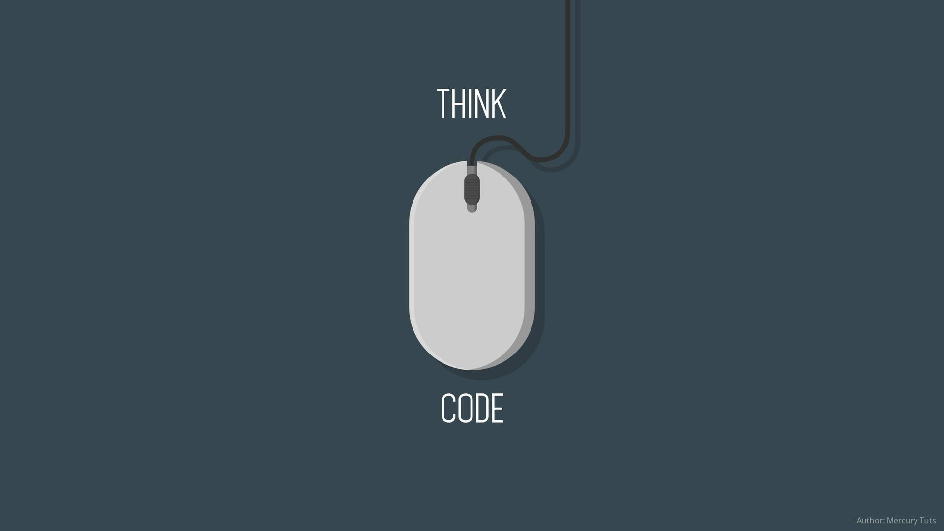 Download Think About Coding Wallpaper
