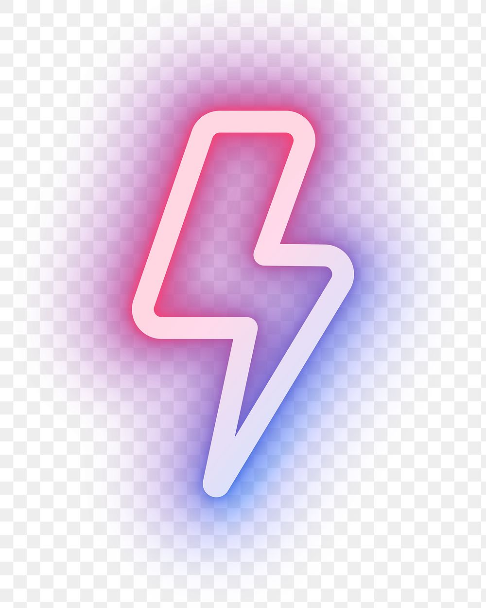 Neon Lightning Bolt Image Wallpaper