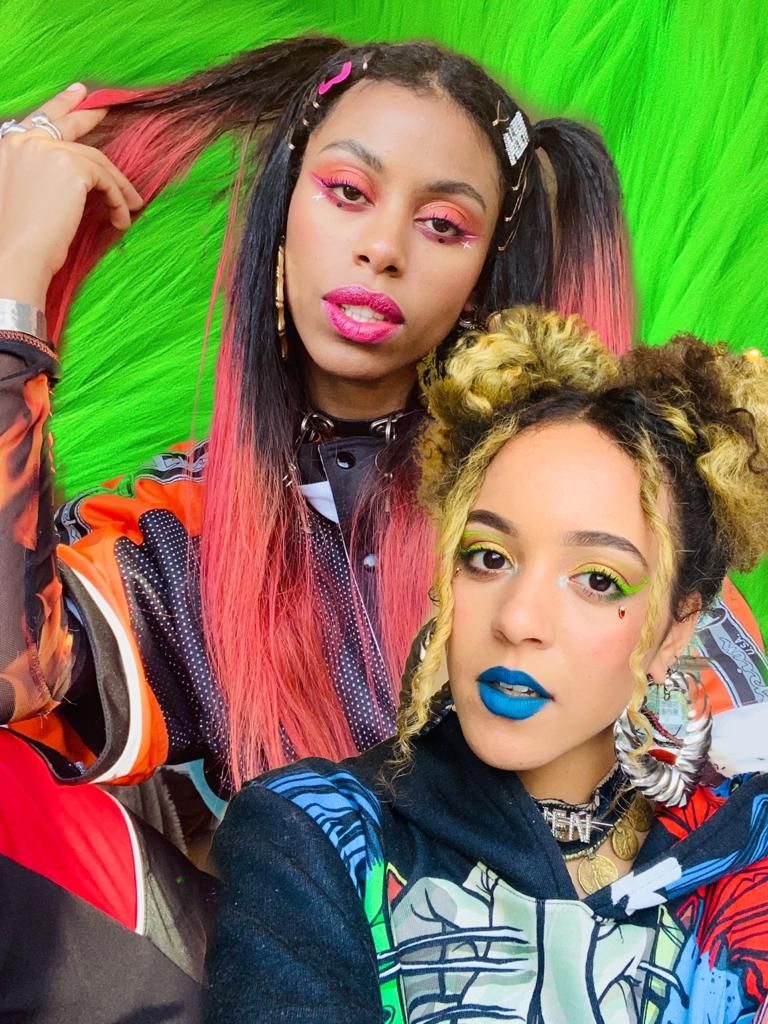 Discover the homework series: Creation in lockdown. Meet Nova Twins. Crash magazine, Fun workouts, Twins