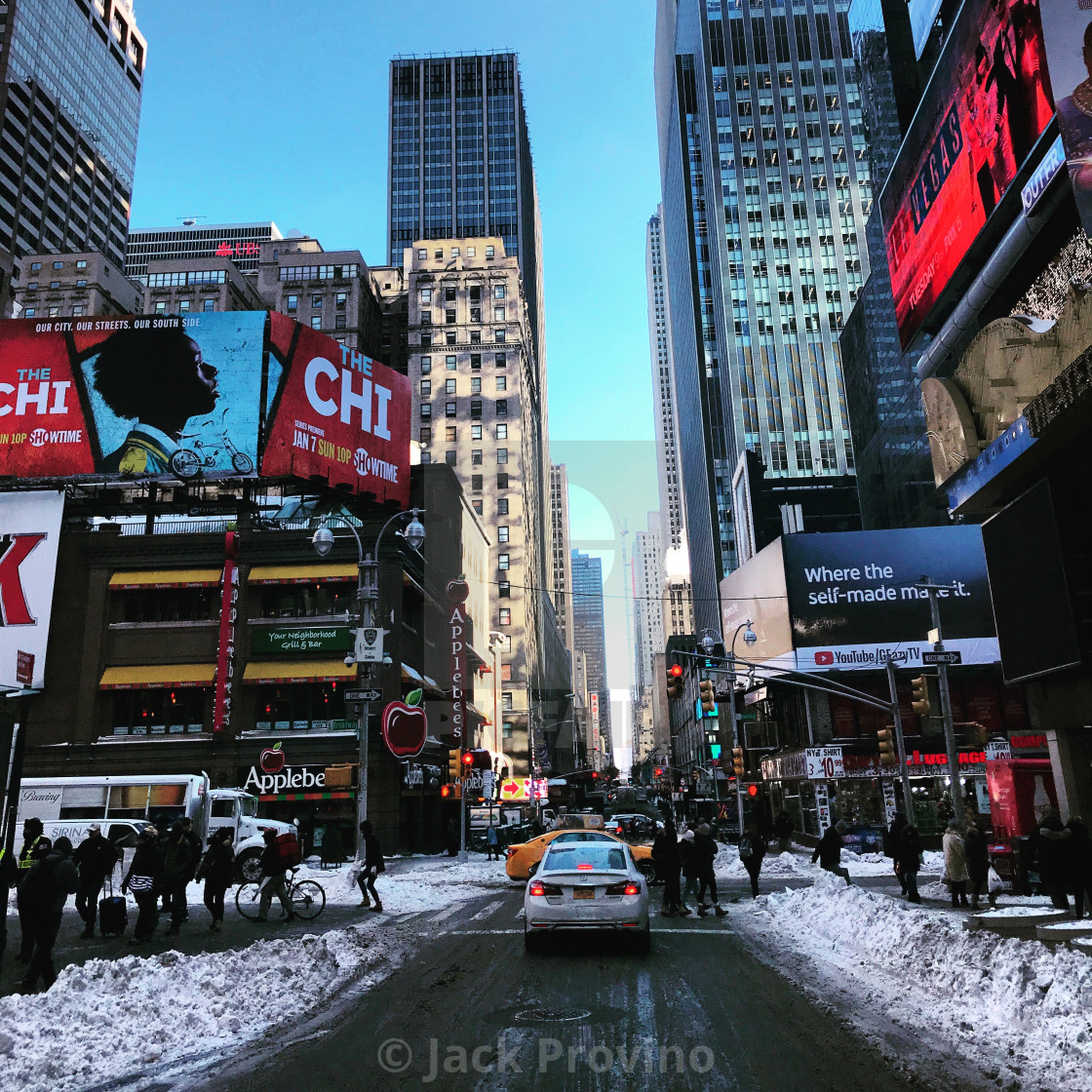 New York Times Square Winter Wallpapers Wallpaper Cave