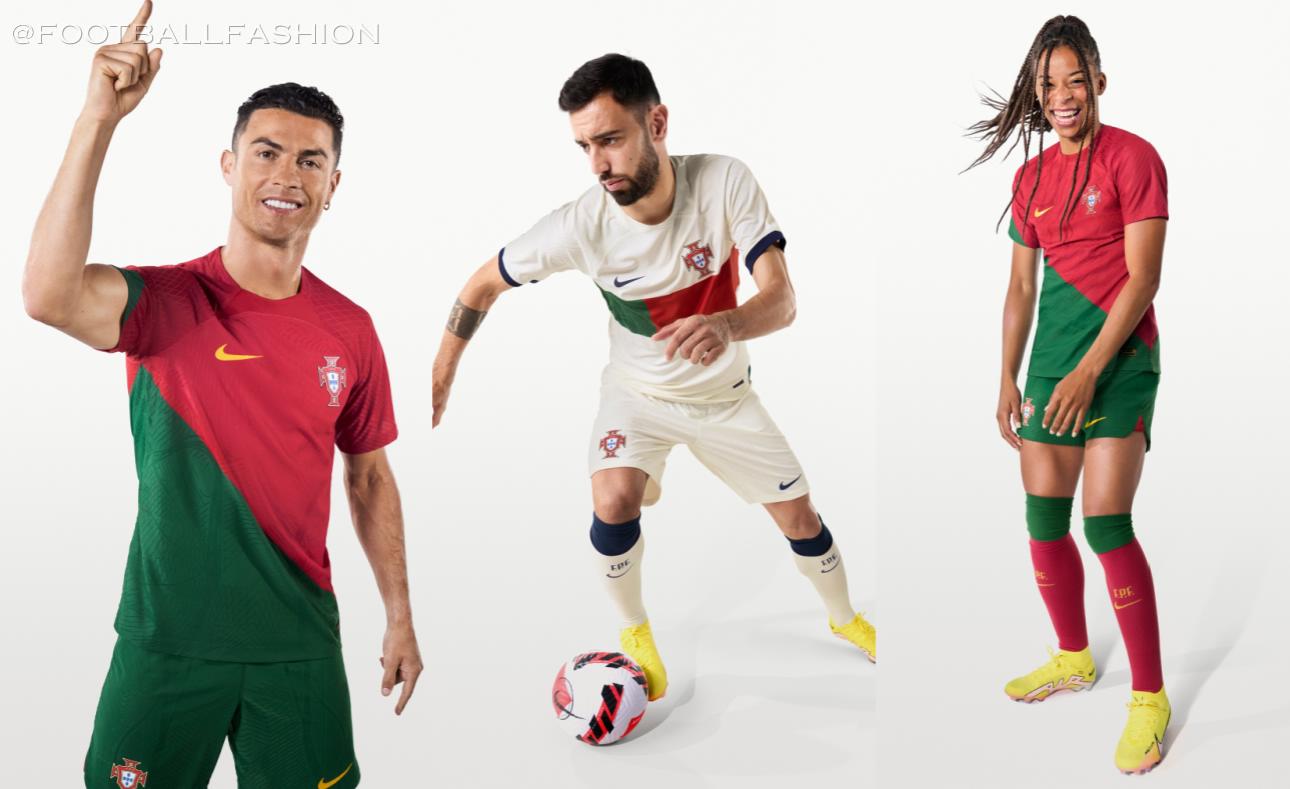 Portugal World Cup 2022 Nike Home and Away Kits