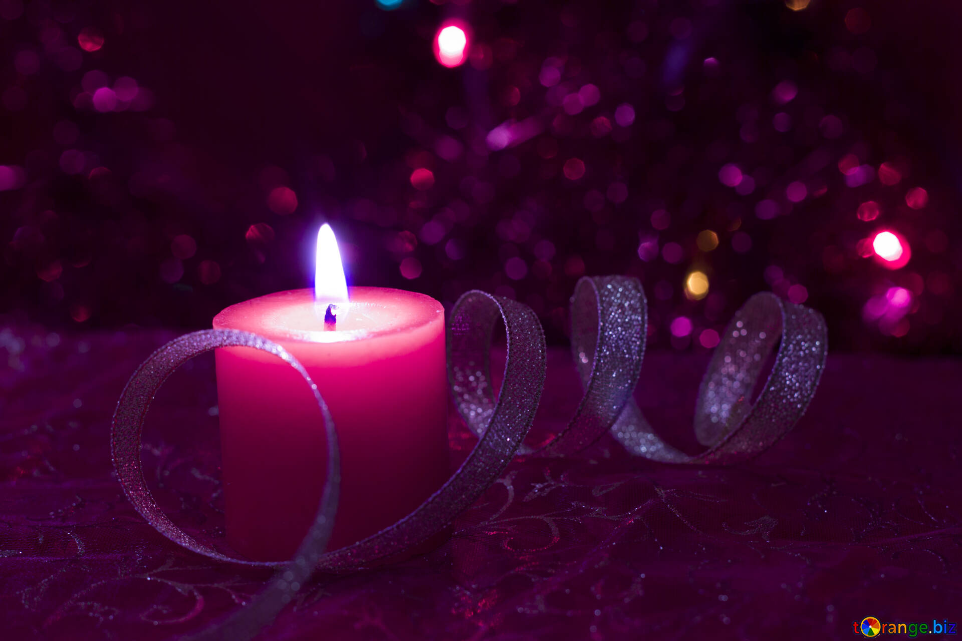 Winter candle free image - № 15076