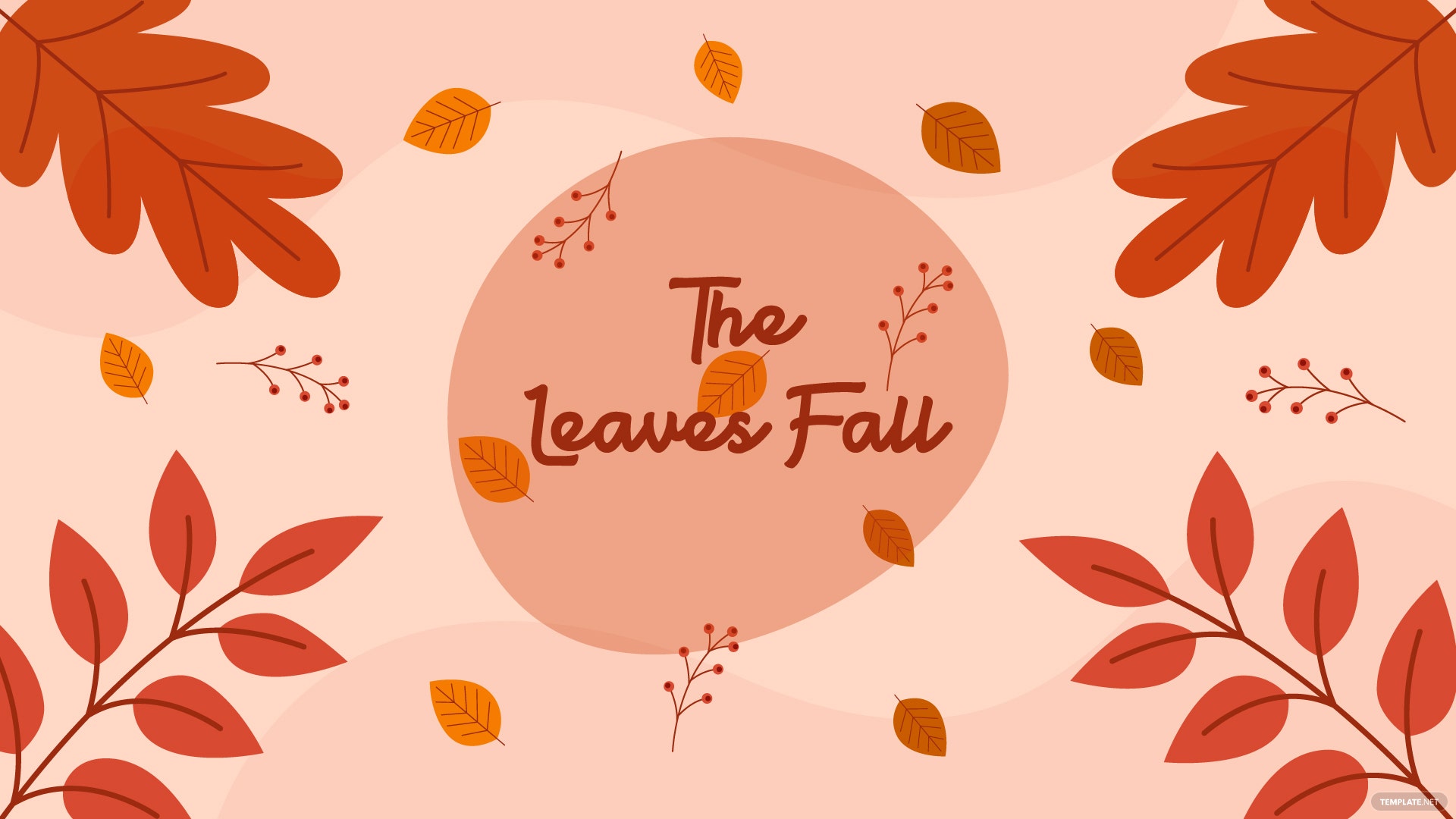Free Fall Thanksgiving Wallpaper, Illustrator, JPG, PNG, SVG