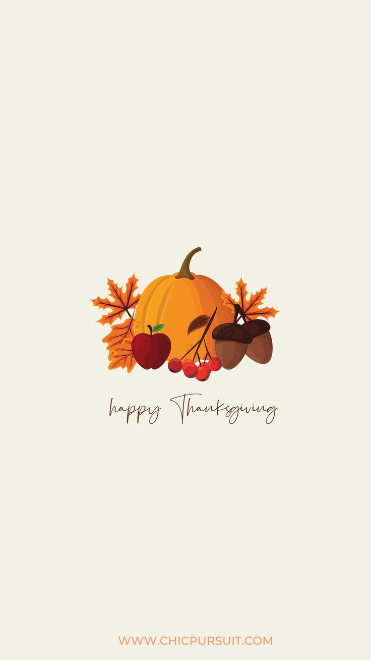 happy thanksgiving iphone wallpaper