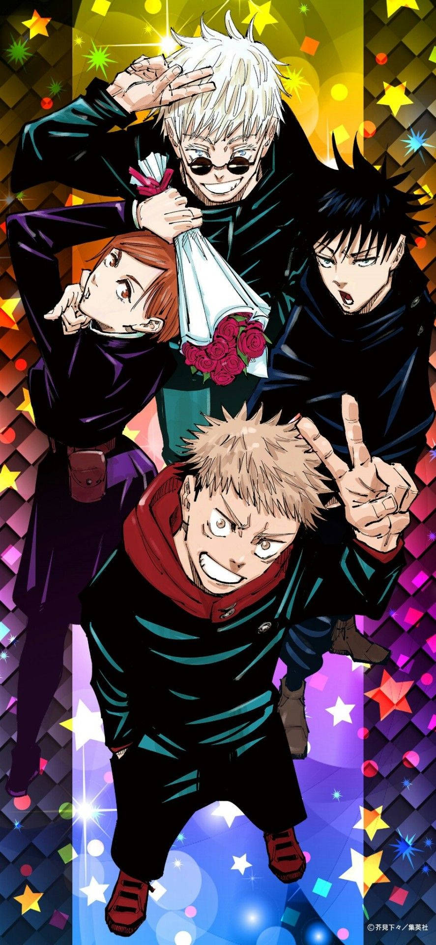 Download 1st Year Students In Jujutsu Kaisen Wallpaper
