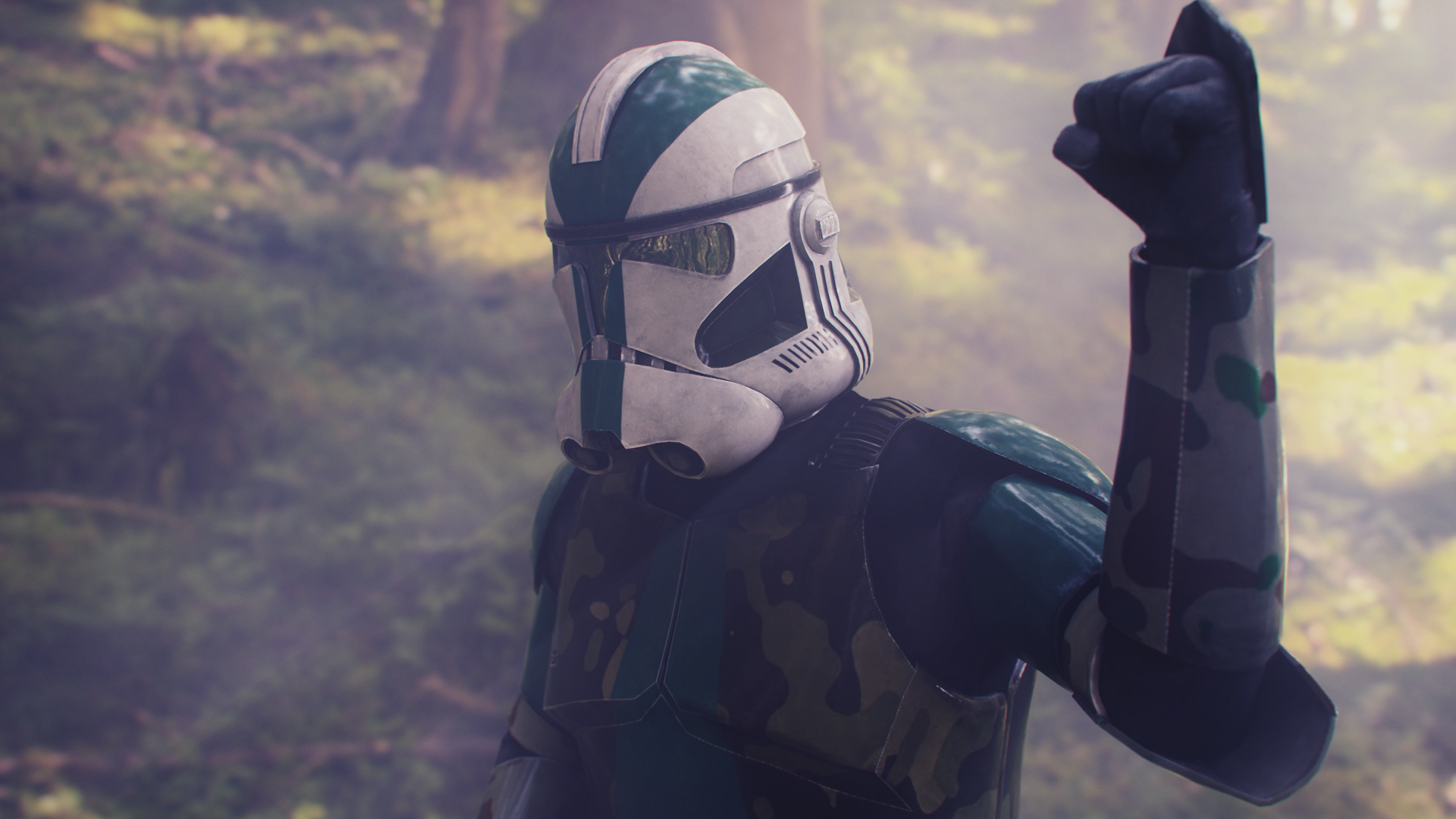 Clone Commander Gree HD Wallpaper and Background