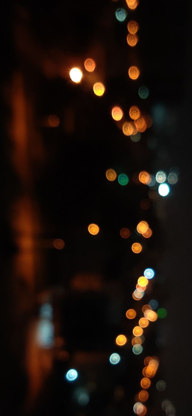 Night lights bokeh #wallpaper #oneplus #mobilephotography #lights #bokeh. Bokeh wallpaper, Blue background image, Simple background image