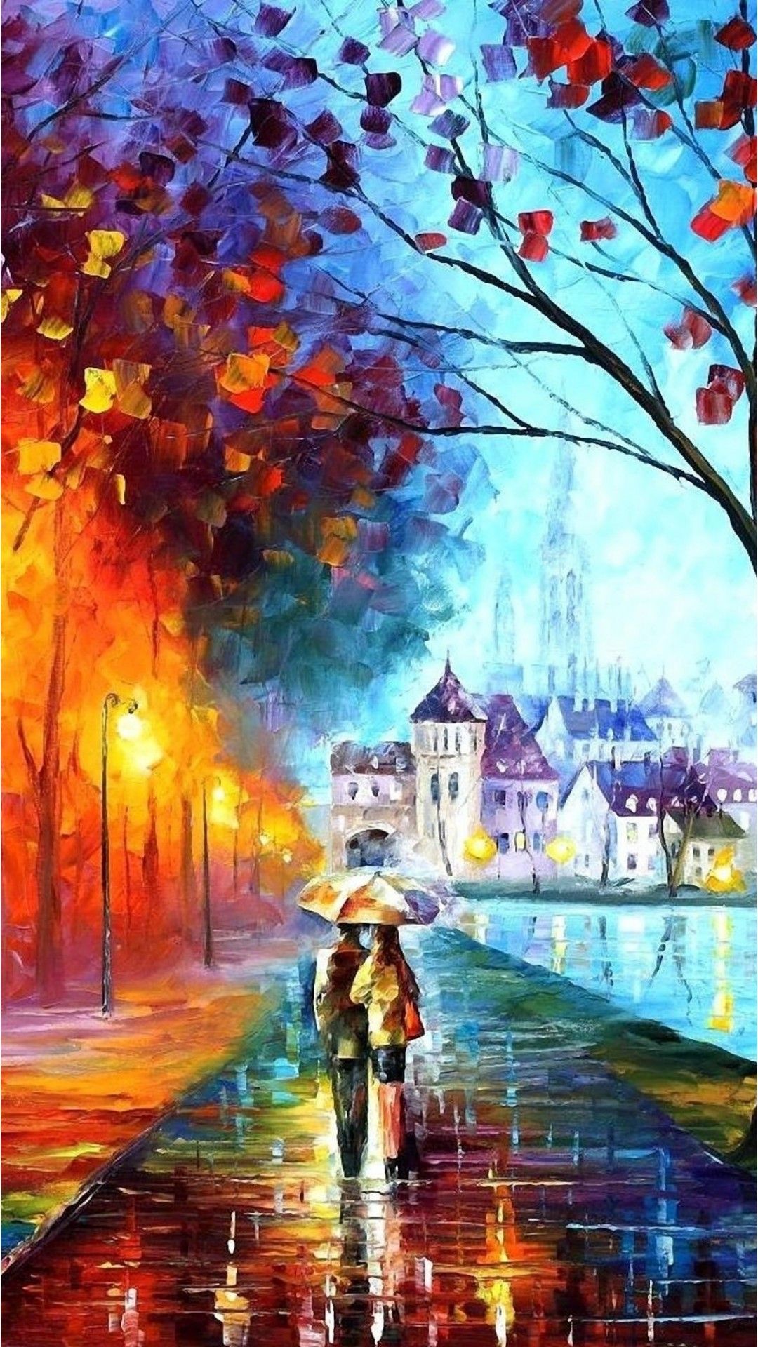 autumn drawing to see more beautiful nature wallpaper! - Pop art wallpaper, Fall wallpaper, Nature wallpaper