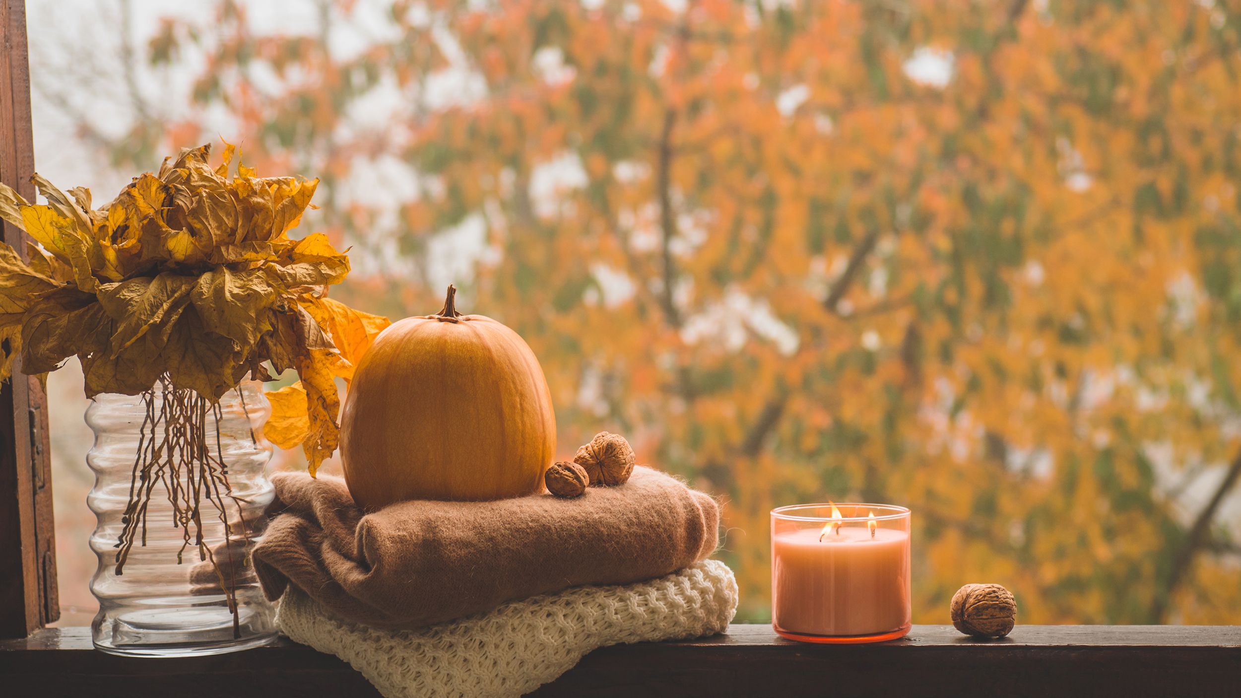 Candle Autumn Wallpapers - Wallpaper Cave