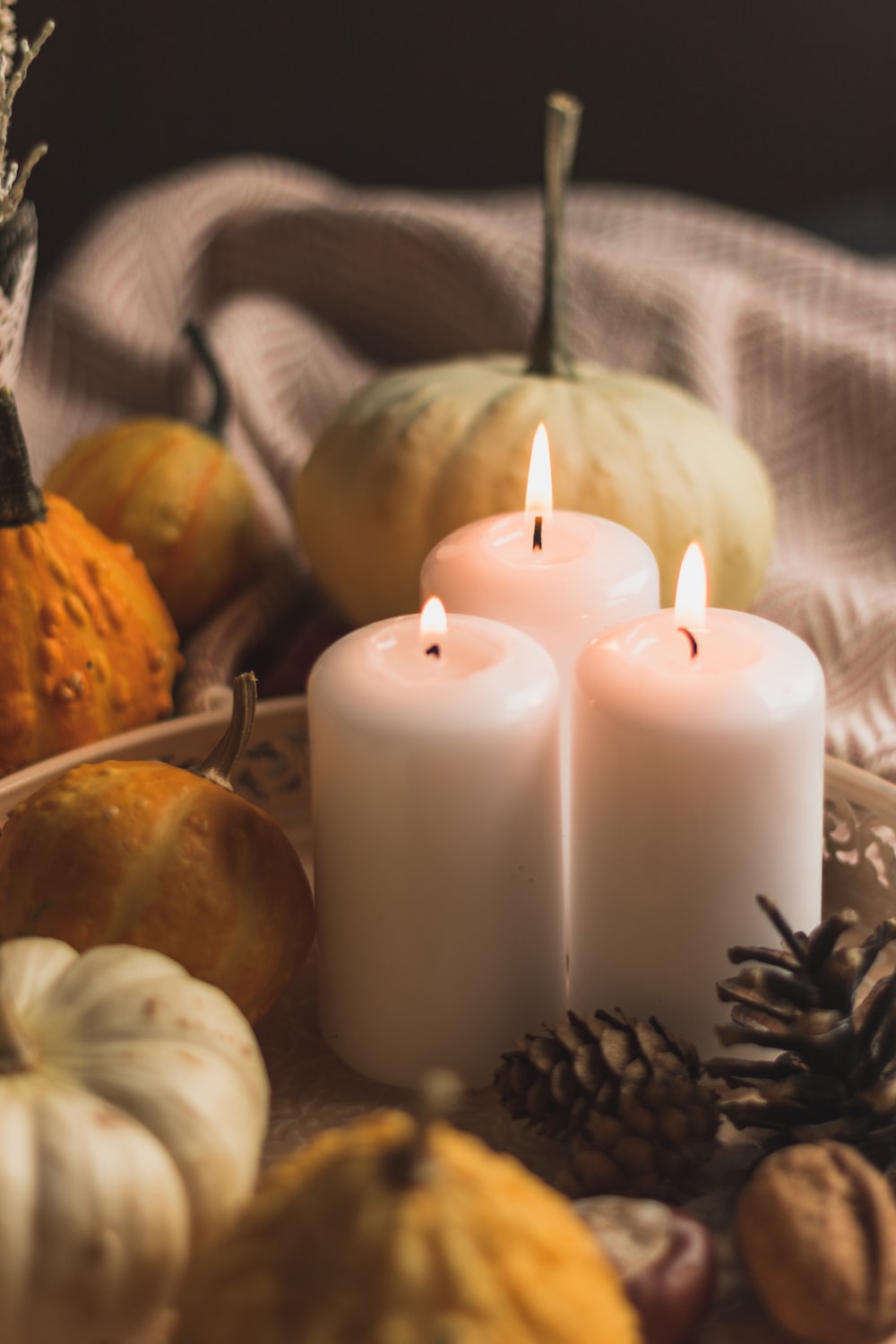 Autumn Candle Picture. Download Free Image