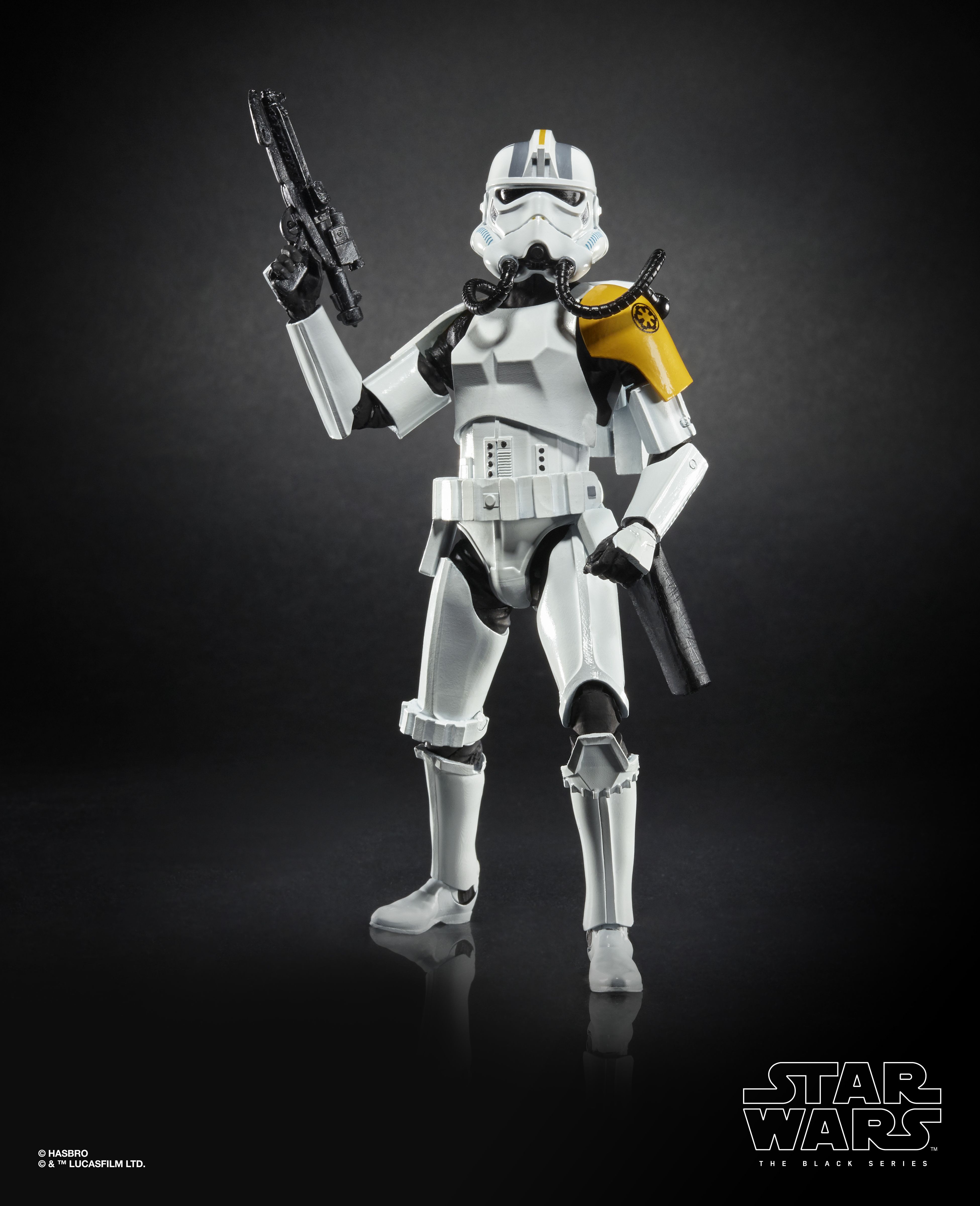 Rebelscum.com: Hasbro: The Black Series Imperial Rocket Trooper Commander. Star wars black series, New star wars, Star wars figures