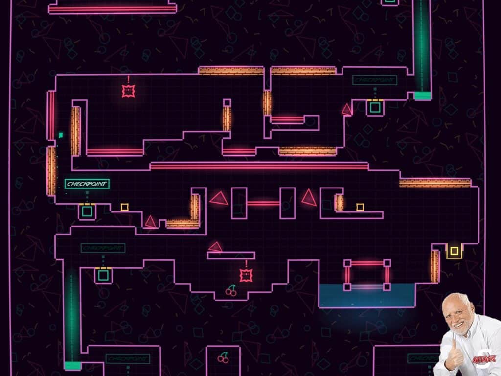 Big NEON Tower vs Tiny Square iOS SNAPP REVIEW!