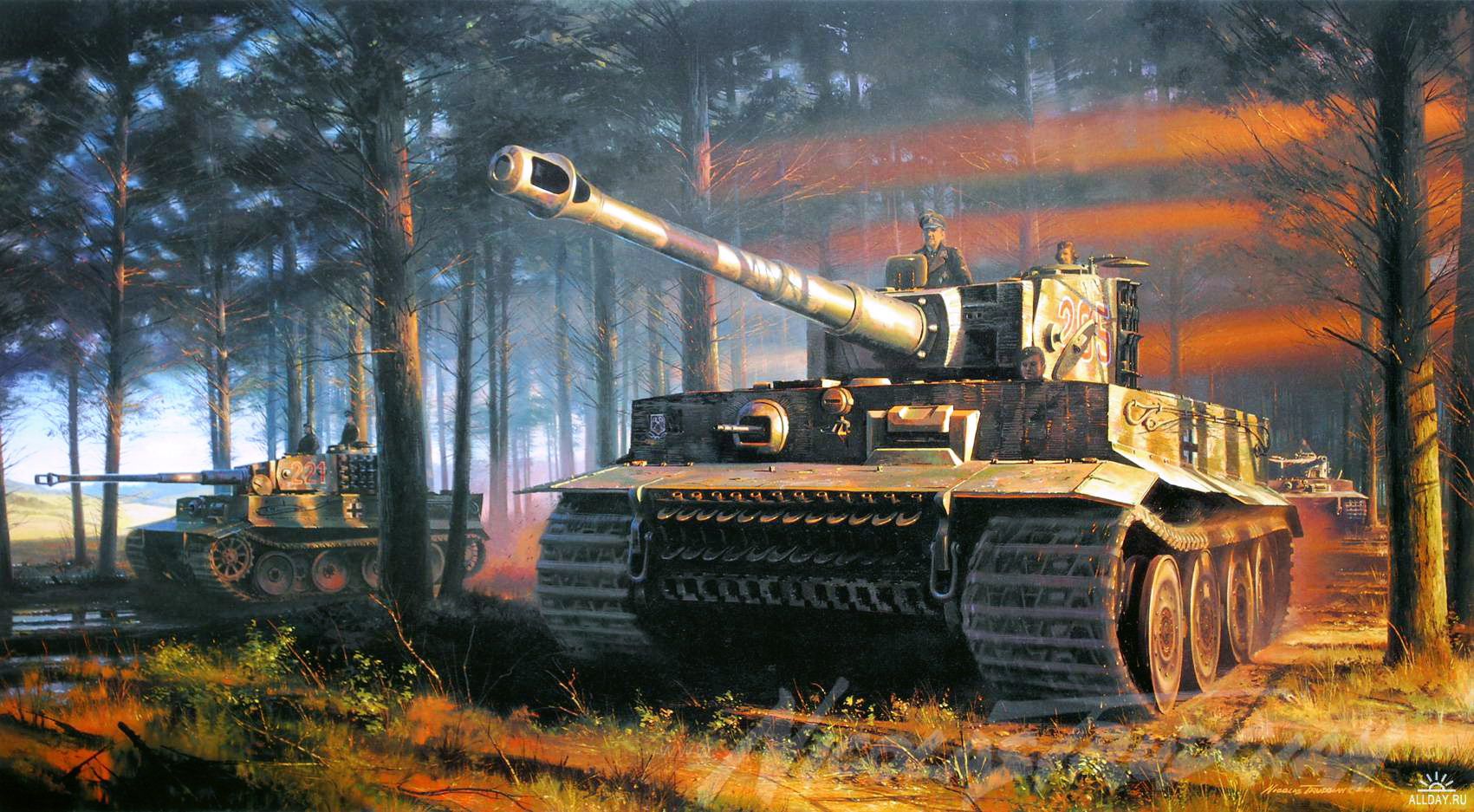 Tiger Tank Wallpaper