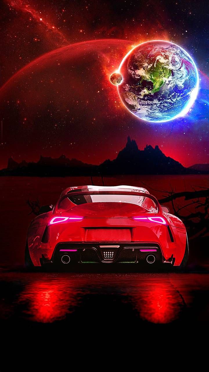 Download Car Red Planet wallpaper by SP Cars now. Browse millions of popular black. Car wallpaper, Planets wallpaper, Sports car wallpaper