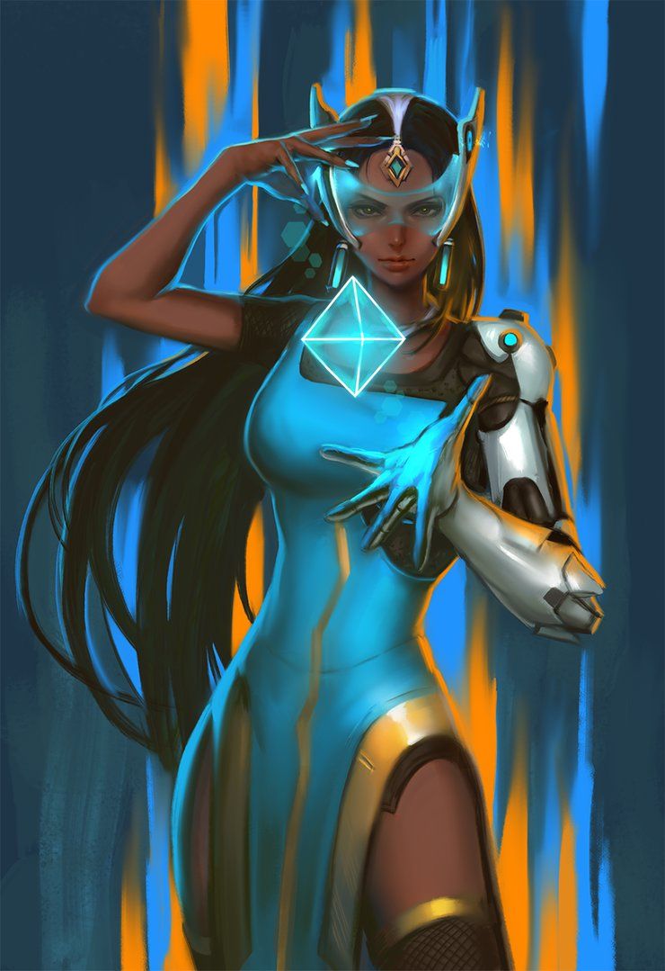 SYMMETRA by yy6242. Overwatch fan art, Overwatch, Overwatch symmetra
