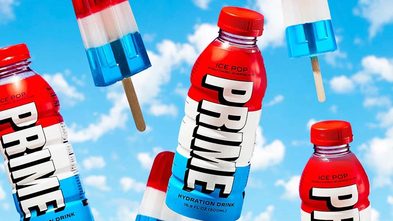 Prime Hydration's 'Ice Pop' Celebrates UK Launch, Creates Fake Twitter Argument Between Logan Paul And KSI. Dieline, Branding & Packaging Inspiration
