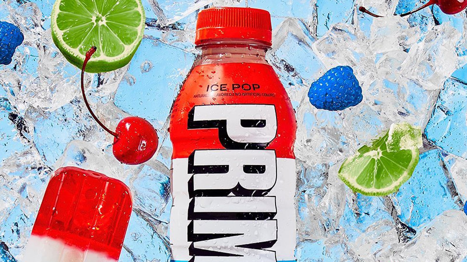 Prime Hydration's 'Ice Pop' Celebrates UK Launch, Creates Fake Twitter Argument Between Logan Paul And KSI. Dieline, Branding & Packaging Inspiration