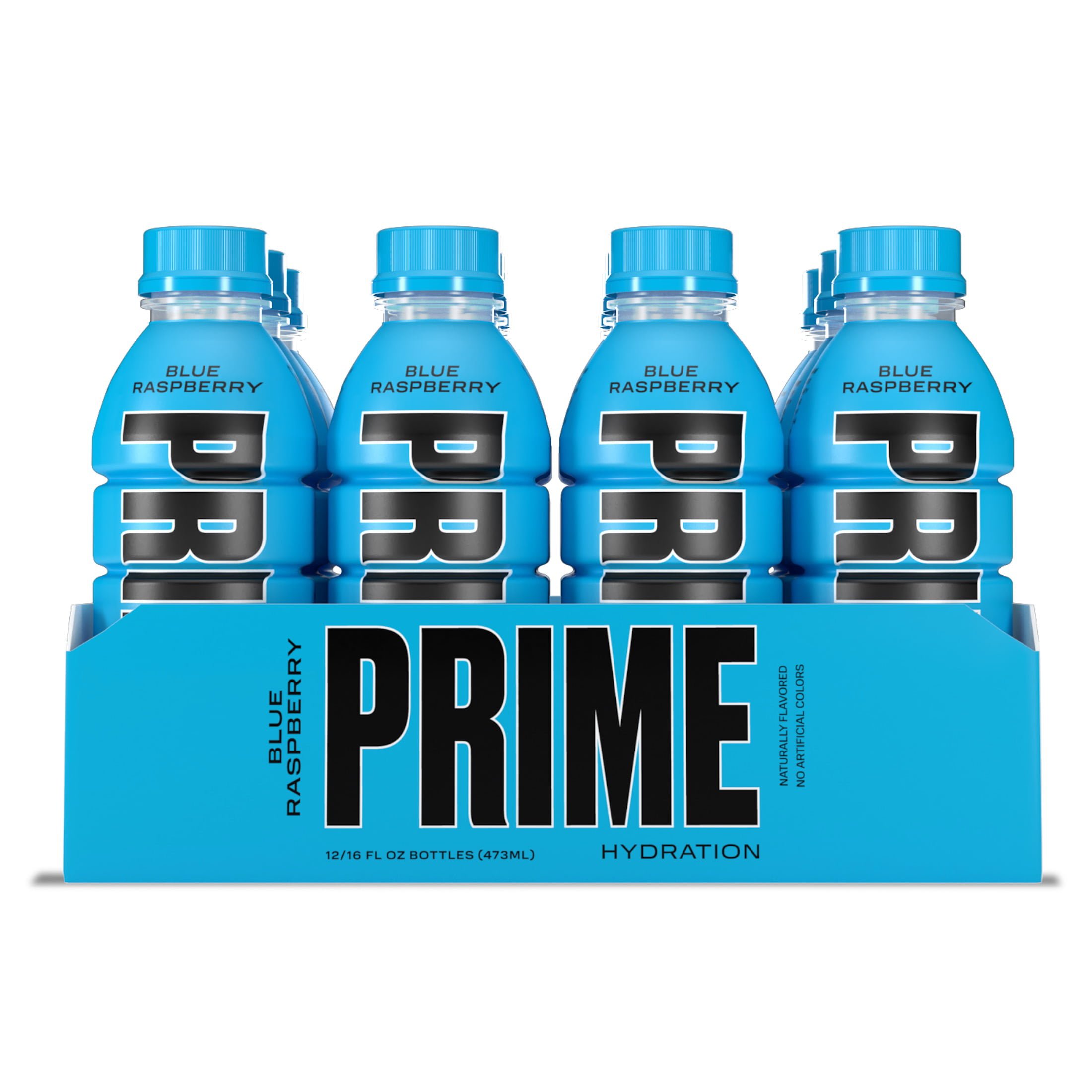 Prime Hydration with BCAA Blend for Muscle Recovery Grape (12 Drinks, 16.9 Fl Oz. Each)
