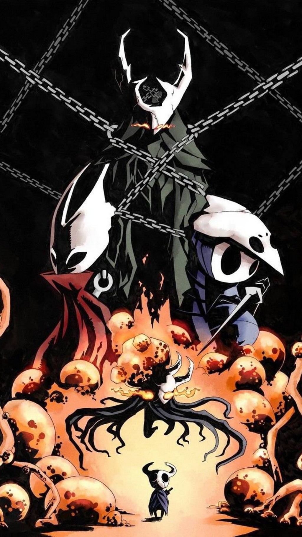 3D iPhone Wallpaper Hollow Knight for iPhone