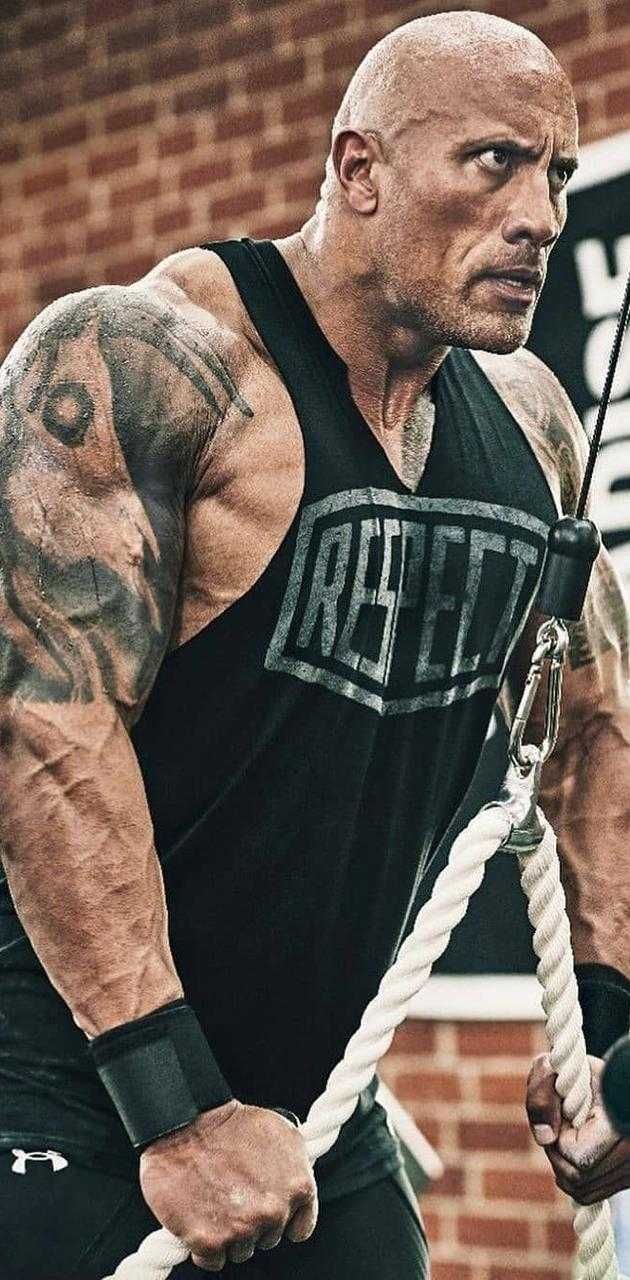 Bodybuilder Dwayne Johnson Wallpaper 13. Dwayne johnson workout, The rock dwayne johnson, The rock dwayne johnson wallpaper gym