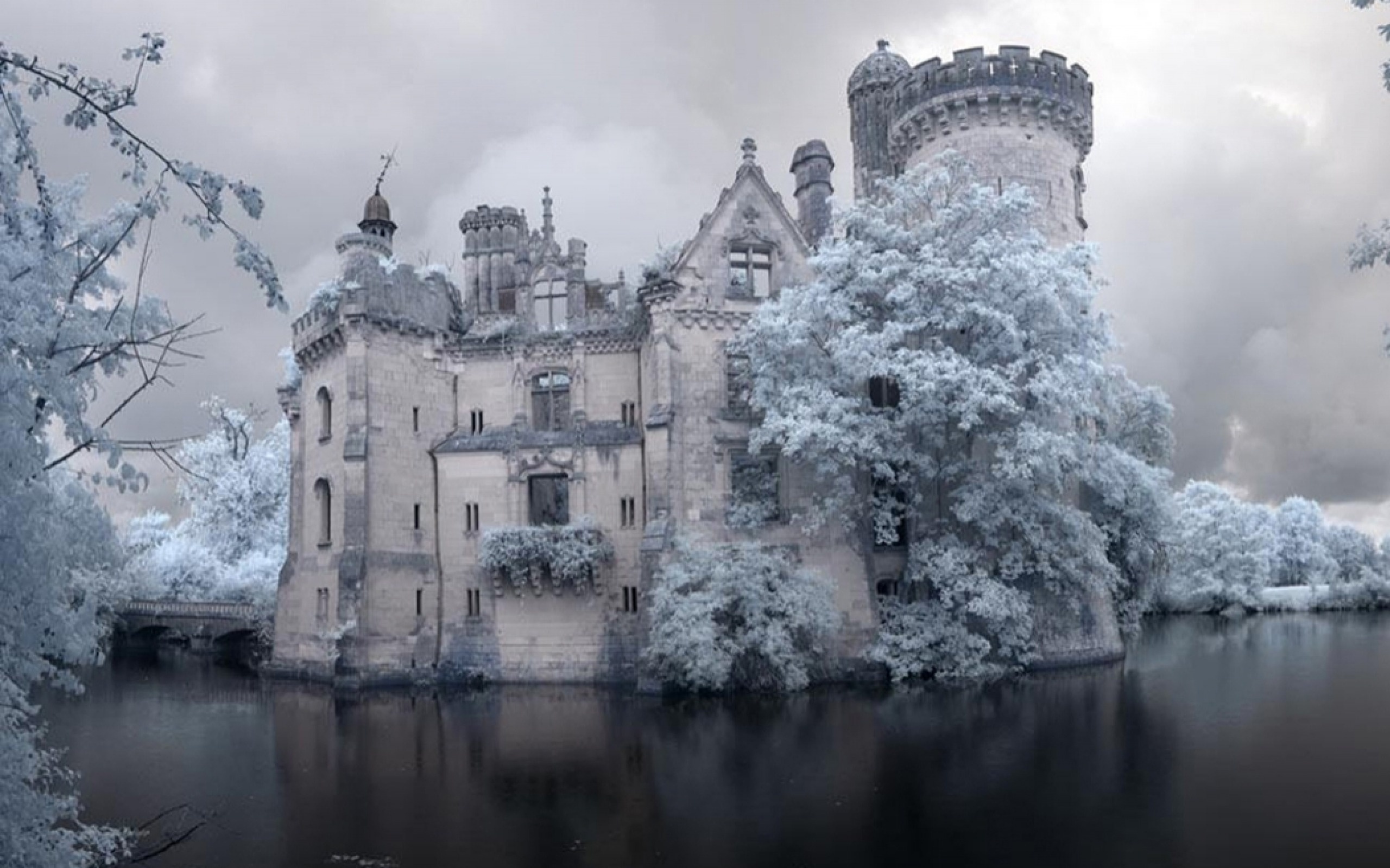 Wallpaper. Beautiful picture. photo. picture. abandoned, castle
