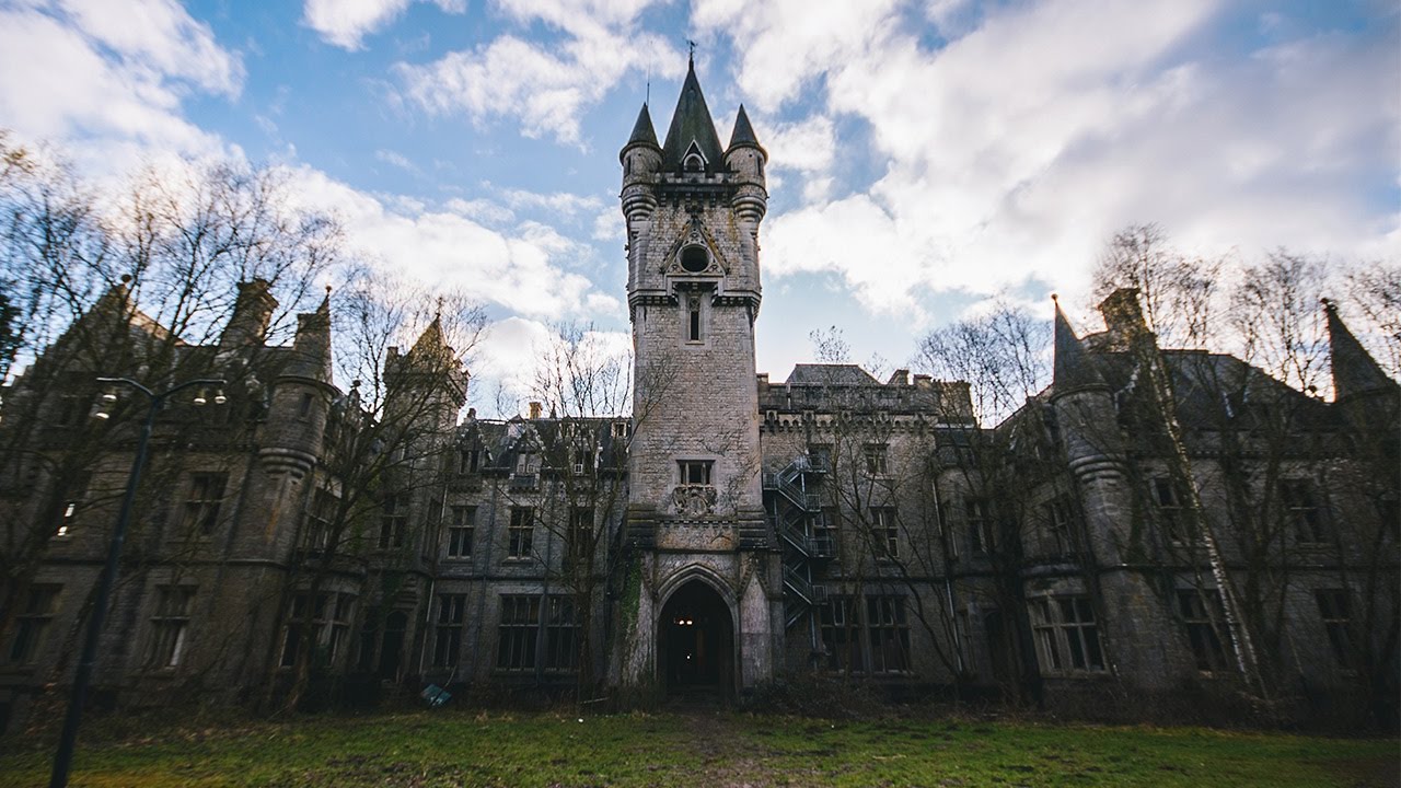 ABANDONED GOTHIC CASTLE, Chateau Noisy