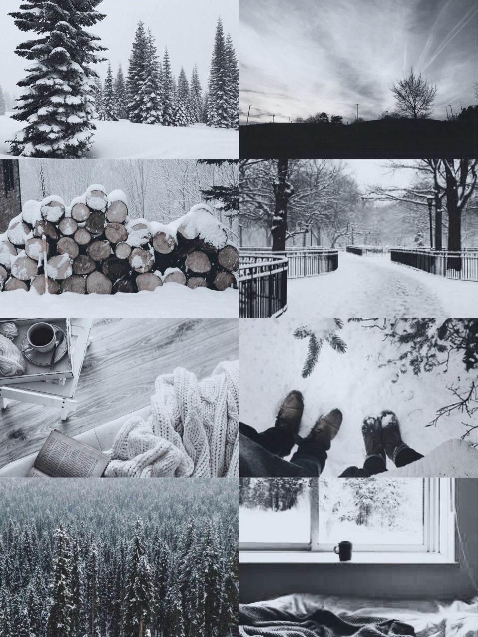 Winter Aesthetic Collage Wallpaper & Background Beautiful Best Available For Download Winter Aesthetic Collage Photo Free On Zicxa.com Image