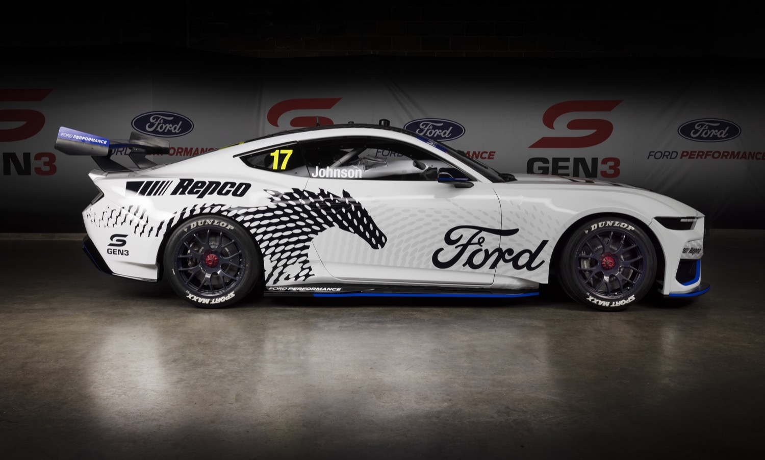 2023 Ford Mustang GT Supercar Race Car Officially Debuts