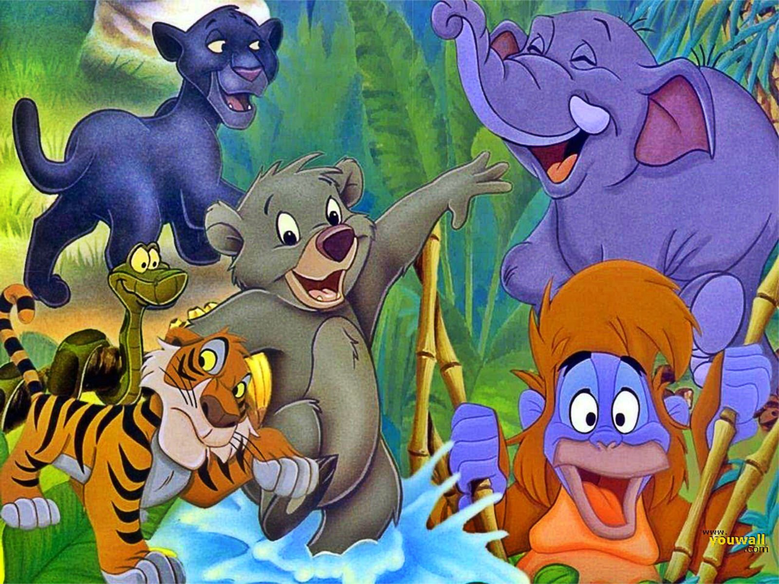 jungle, Book, Disney, Fantasy, Family, Cartoon, Comedy, Adventure, Drama, 1jbook Wallpaper HD / Desktop and Mobile Background