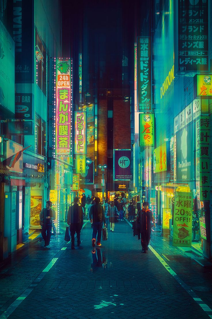 I Took A Camera On My Dream Trip To Tokyo, And Here Are The Best 19 Photo That I Took. Surreal photo, Tokyo night, Neon nights