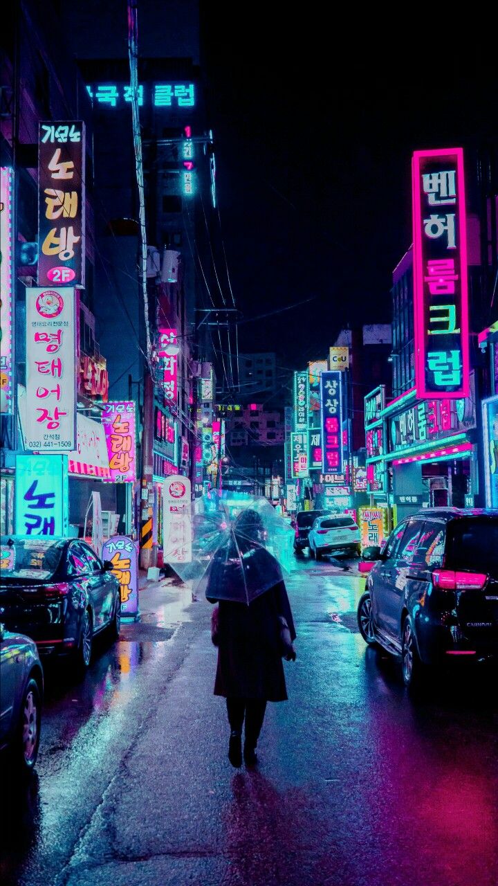 Japan Way. Neon wallpaper, Cyberpunk aesthetic, Cyberpunk