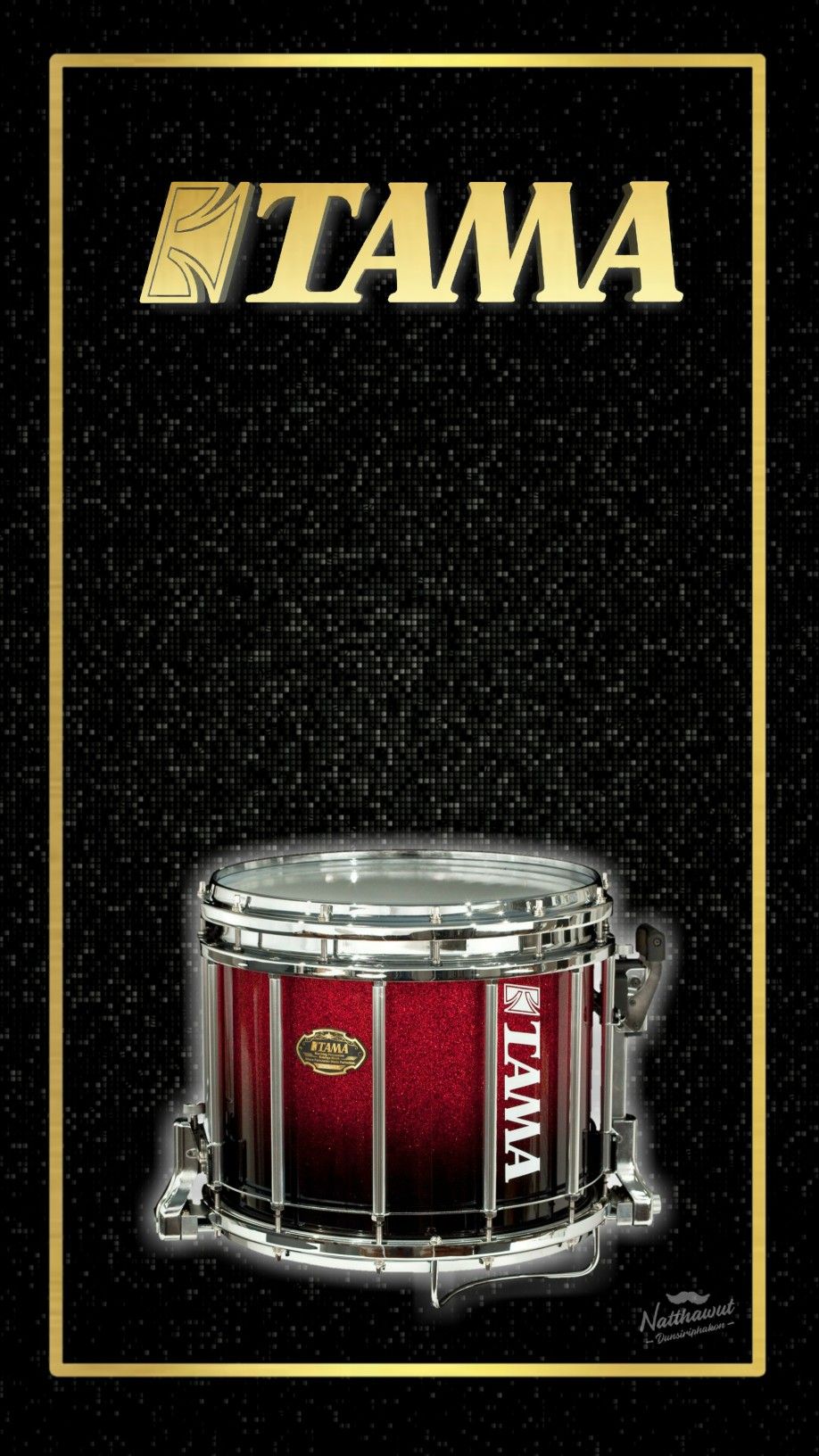 Wallpaper Drums. Baterias musicais, Tama